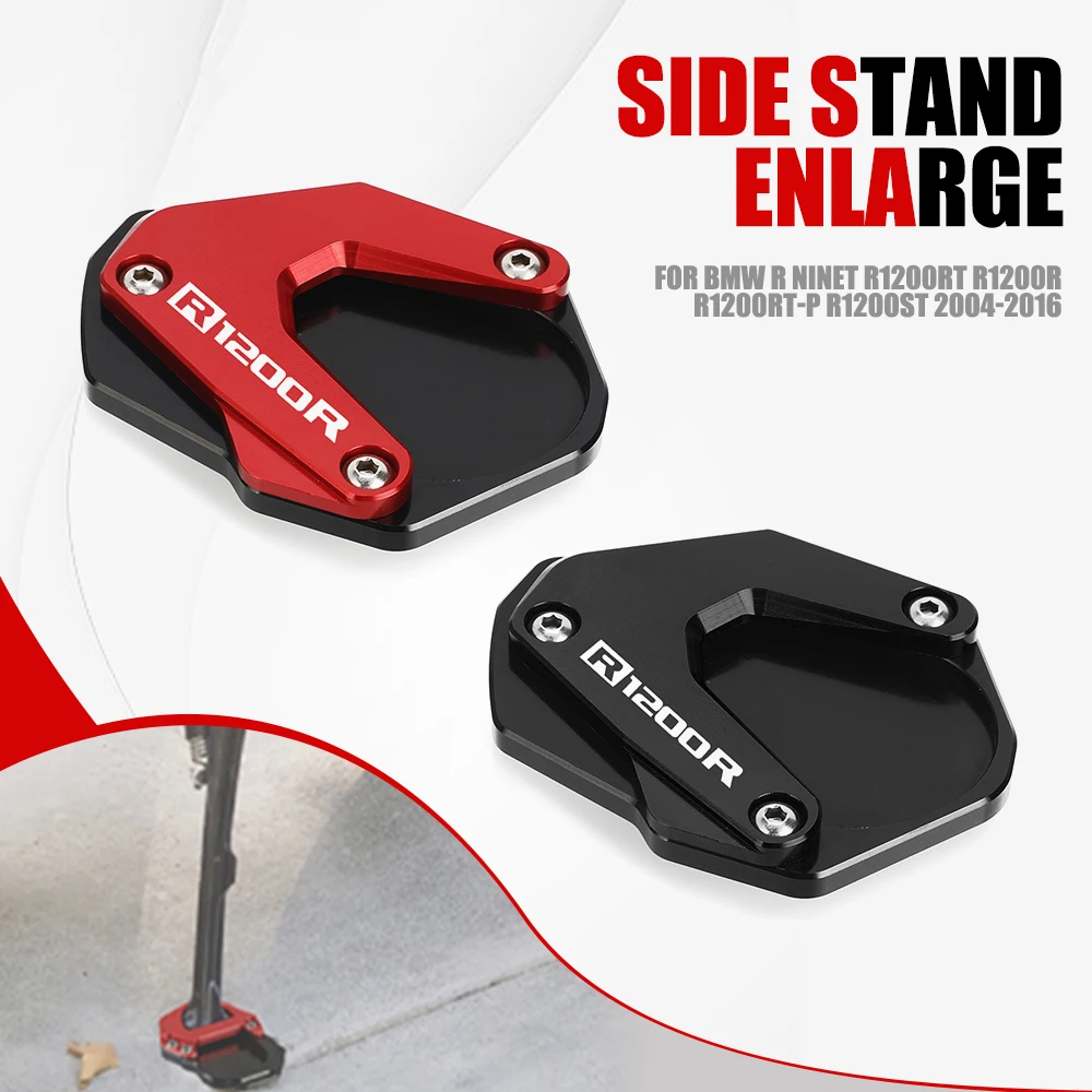 For BMW R NineT R1200RT R1200R R1200RT-P R1200ST 2004-2016 Motorcycle Kickstand Side Stand Extension Pad Plate Side Stand Foot
For BMW R NineT R1200RT R1200R R1200RT-P R1200ST 2004-2016 Motorcycle Kickstand Side Stand Extension Pad Plate Side Stand Foot