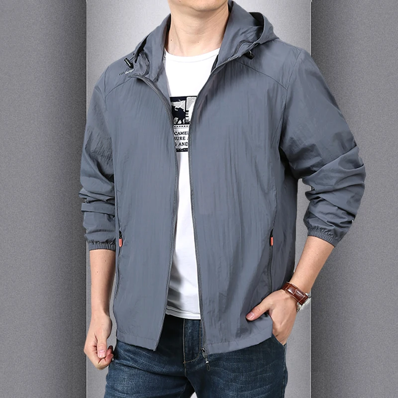Men's Summer Ice Silk Long Sleeve Sun Protection Jacket Breathable Lightweight Fishing Outdoor Sports Quick Dry Skin Clothes
Men's Summer Ice Silk Long Sleeve Sun Protection Jacket Breathable Lightweight Fishing Outdoor Sports Quick Dry Skin Clothes