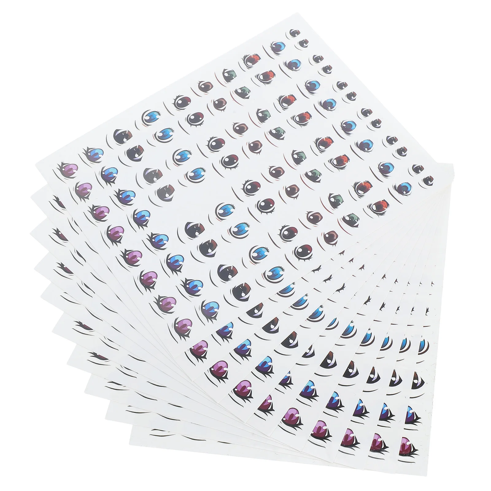 10 Sheets Cartoon Eyes Stickers Adhesive Water Transfer Clay Crafts Accessories Round Plastic Eyeballs Paper Stickers Kids
10 Sheets Cartoon Eyes Stickers Adhesive Water Transfer Clay Crafts Accessories Round Plastic Eyeballs Paper Stickers Kids