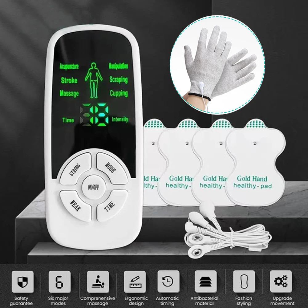 Silver Conductive Fiber Massage Gloves for TENS/EMS Therapy Hand Massager Anti-static/Anti-skid Electrode Gloves
Silver Conductive Fiber Massage Gloves for TENS/EMS Therapy Hand Massager Anti-static/Anti-skid Electrode Gloves
