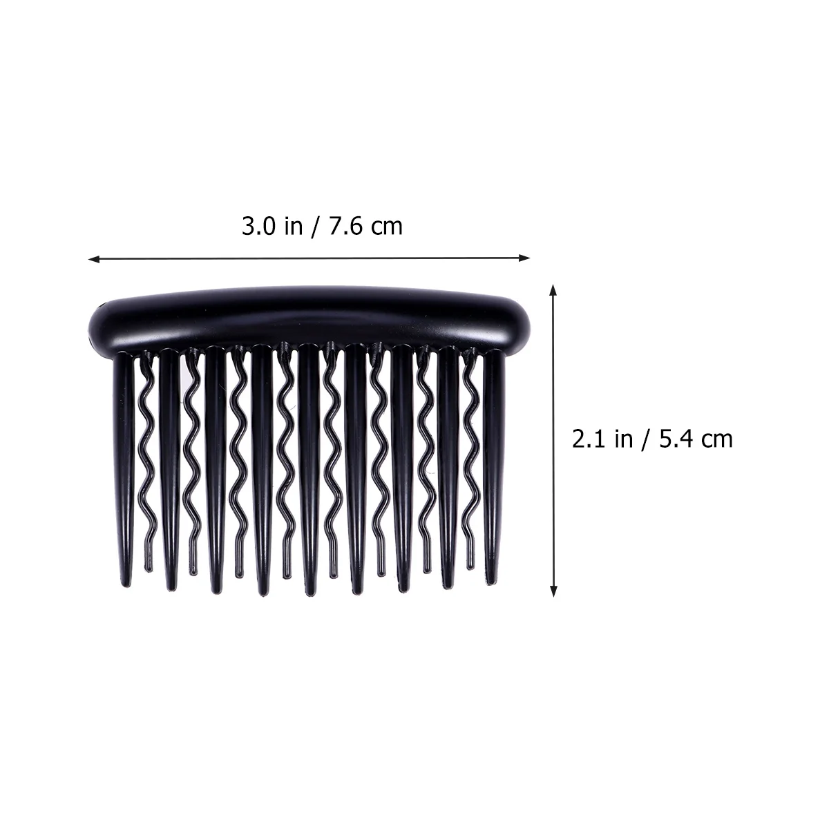 12Pcs Plastic Hair Clip Comb 17 Teeth Small Side Clip Vintage Classic Hairpin Girl Hair Accessory Dark Coffee Black
12Pcs Plastic Hair Clip Comb 17 Teeth Small Side Clip Vintage Classic Hairpin Girl Hair Accessory Dark Coffee Black