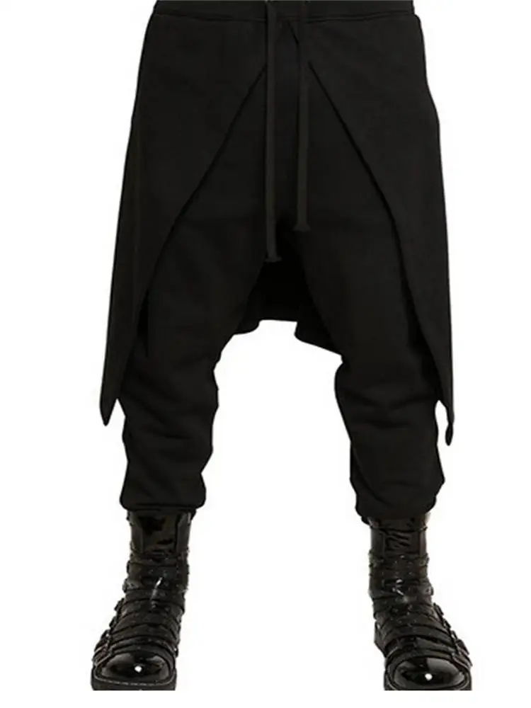 Men's Baggy Pants Spring And Autumn New Fashion Stylist Style Personality Fake Two Casual Large Pants
Men's Baggy Pants Spring And Autumn New Fashion Stylist Style Personality Fake Two Casual Large Pants