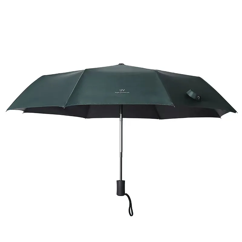 Fully Automatic UV 3 Fold 8 Ribs Folding Umbrella Vinyl Sun Protection UV Sun Protection Rain Protection Double Use Travel
Fully Automatic UV 3 Fold 8 Ribs Folding Umbrella Vinyl Sun Protection UV Sun Protection Rain Protection Double Use Travel