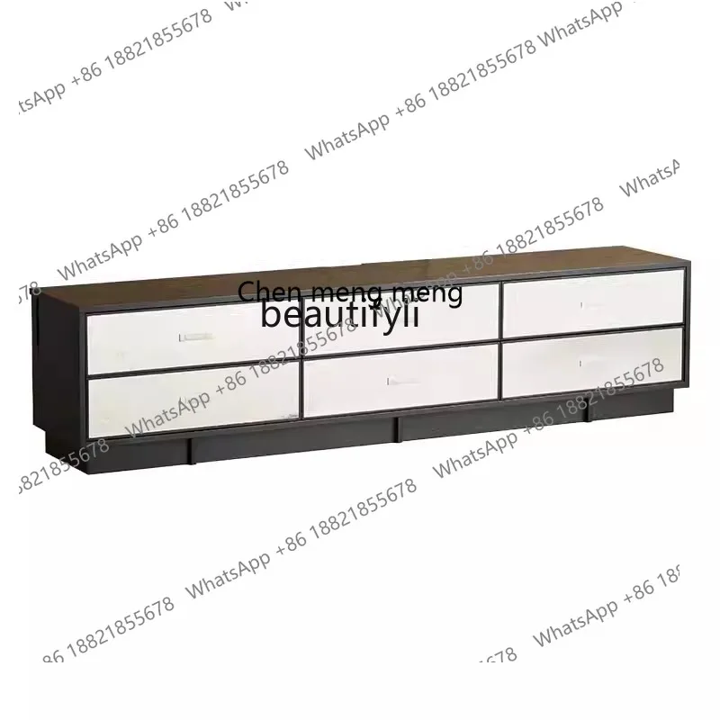 Modern Minimalist Solid Wood TV Cabinet Living Room Floor Cabinet Floor Small Apartment Light Luxury Storage Locker Integrated
Modern Minimalist Solid Wood TV Cabinet Living Room Floor Cabinet Floor Small Apartment Light Luxury Storage Locker Integrated