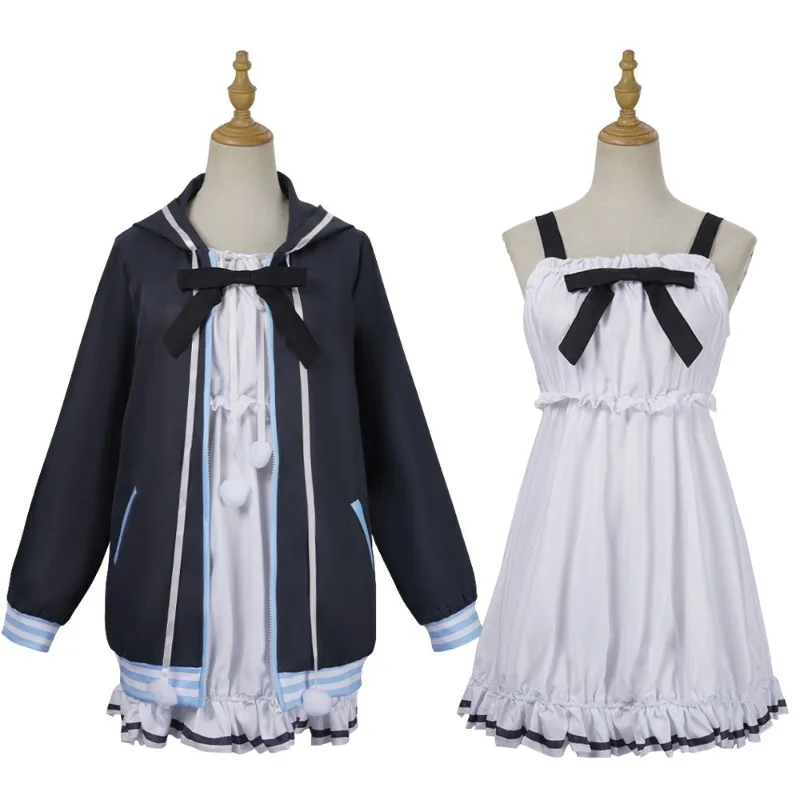 Anime Game Nishiki Asumi Cosplay Costume Cost Dress Uniforms Full Set for Women Angel Halloween Carnival Party Daily Outfit
Anime Game Nishiki Asumi Cosplay Costume Cost Dress Uniforms Full Set for Women Angel Halloween Carnival Party Daily Outfit