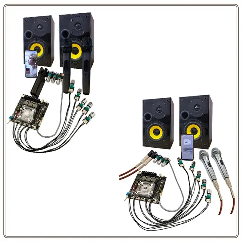 Reliable-ZK-DAM L1 2X220w&350W 2.1 Channel BT Digital Power Amplifier Board TPA3251D2 High Power Low Noise Audio Amplifier Modul
Reliable-ZK-DAM L1 2X220w&350W 2.1 Channel BT Digital Power Amplifier Board TPA3251D2 High Power Low Noise Audio Amplifier Modul