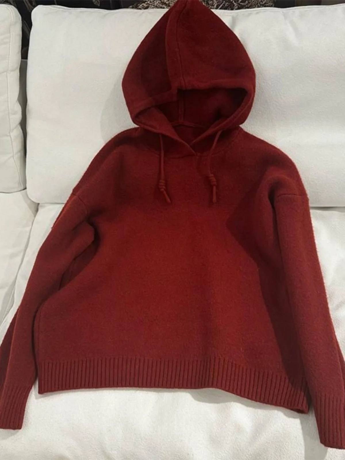 Новинка! Красный свитер с капюшоном Cisas для женщин: осенне-зимняя верхняя одежда, вязаная кофта в корейском стиле из хлопка с длинными рукавами.
Новинка! Красный свитер с капюшоном Cisas для женщин: осенне-зимняя верхняя одежда, вязаная кофта в корейском стиле из хлопка с длинными рукавами.