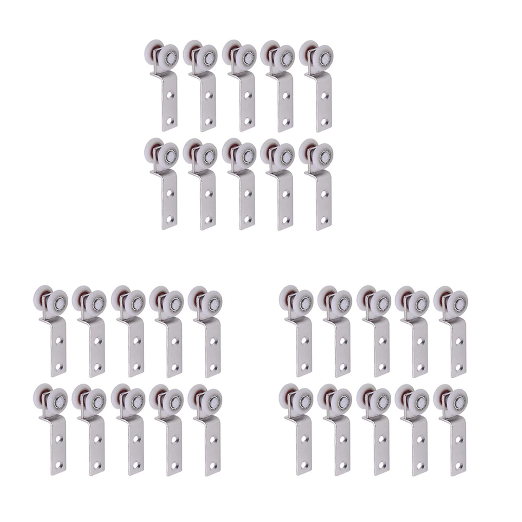 30Pcs Bend Pipe Metal Bearing Pulley Block With Two Plastic Wheel For Sliding Door Window Cabinet-AT30
30Pcs Bend Pipe Metal Bearing Pulley Block With Two Plastic Wheel For Sliding Door Window Cabinet-AT30