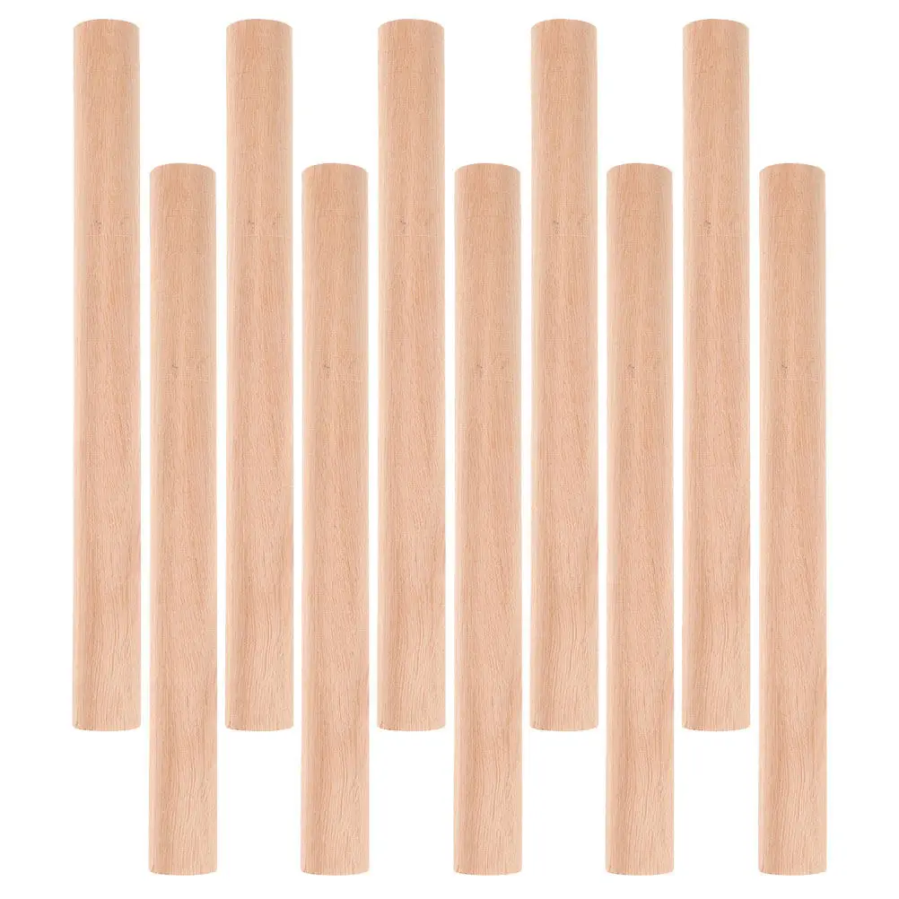 10Pcs Wooden Dowel Rods Natural Wood Sticks No Burrs Safe Smooth Surface for Crafting Decoration DIY Projects Craft Wood Bulk
10Pcs Wooden Dowel Rods Natural Wood Sticks No Burrs Safe Smooth Surface for Crafting Decoration DIY Projects Craft Wood Bulk