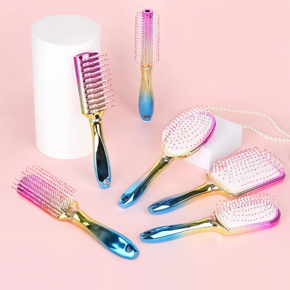 1pc Plating Large Scalp Massage Hair Comb Square Air Cushion Combs Gradient Color Hair Brush For All Hair Types Barber Accessori
1pc Plating Large Scalp Massage Hair Comb Square Air Cushion Combs Gradient Color Hair Brush For All Hair Types Barber Accessori