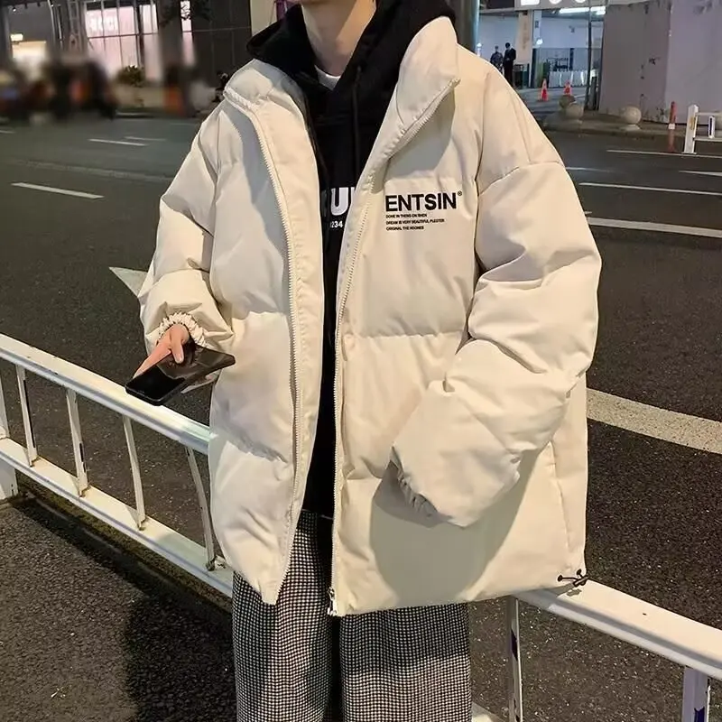 Модная брендовая мужская хлопковая куртка на осень-зиму Thiened Fce на подкладке, пуховое пальто с рукавами, теплое молодежное пальто свободного кроя
Модная брендовая мужская хлопковая куртка на осень-зиму Thiened Fce на подкладке, пуховое пальто с рукавами, теплое молодежное пальто свободного кроя