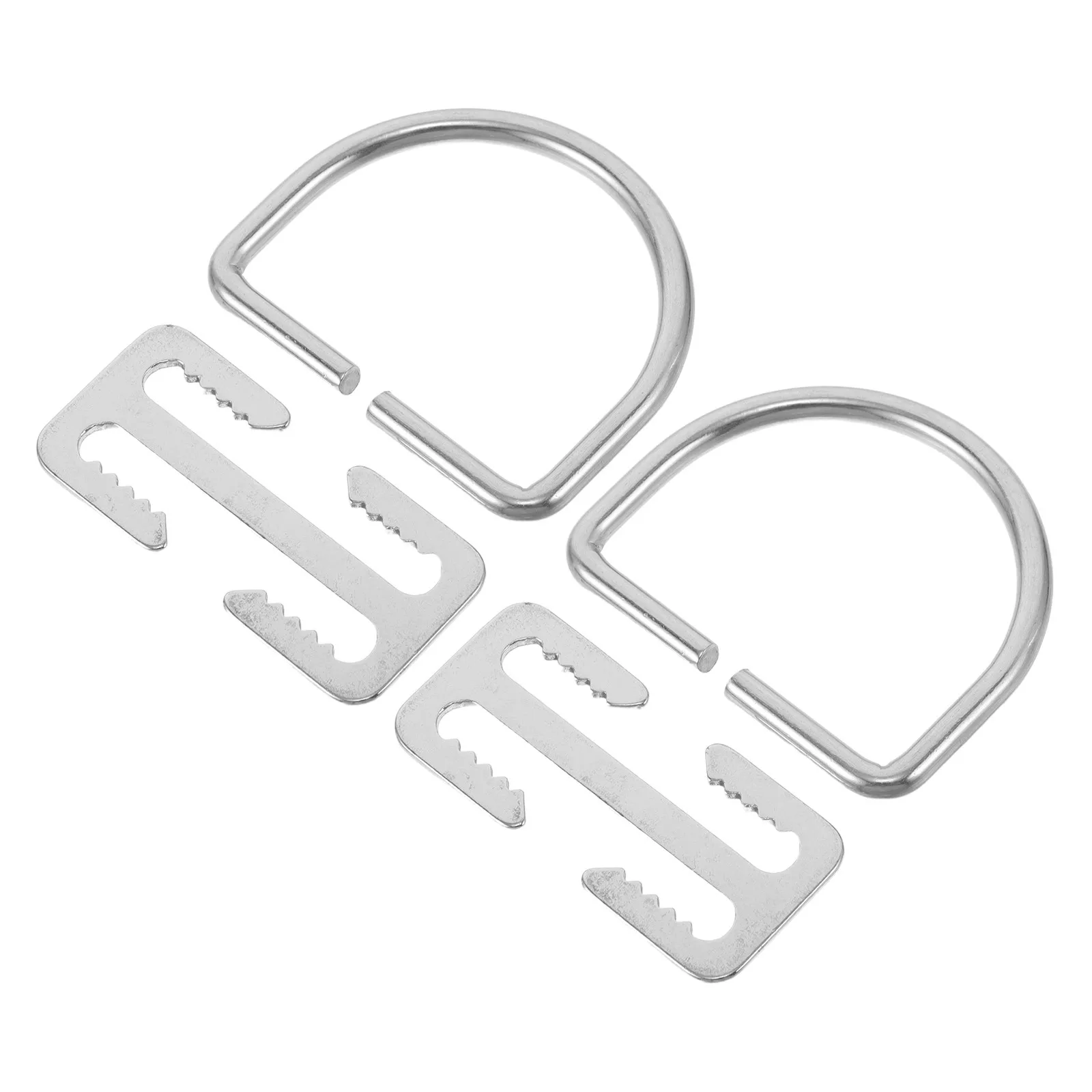 2 Sets Scuba Diving Weight Belt Retainer D-Ring Buckle Clips Stainless Steel Quick Release Scuba Weight Belt Retainer
2 Sets Scuba Diving Weight Belt Retainer D-Ring Buckle Clips Stainless Steel Quick Release Scuba Weight Belt Retainer