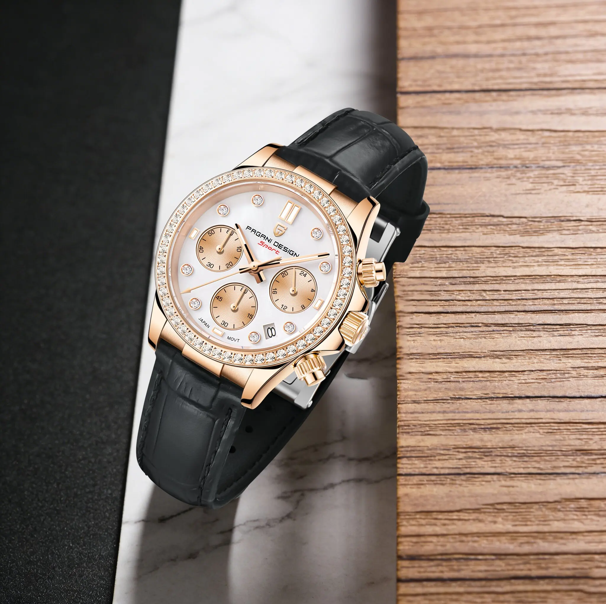 PAGANI DESIGN Elegant Dignity Ladies Quartz Watch Leather Calendar Waterproof Luminous Watches For Mature & Grand Luxury Formal
PAGANI DESIGN Elegant Dignity Ladies Quartz Watch Leather Calendar Waterproof Luminous Watches For Mature & Grand Luxury Formal