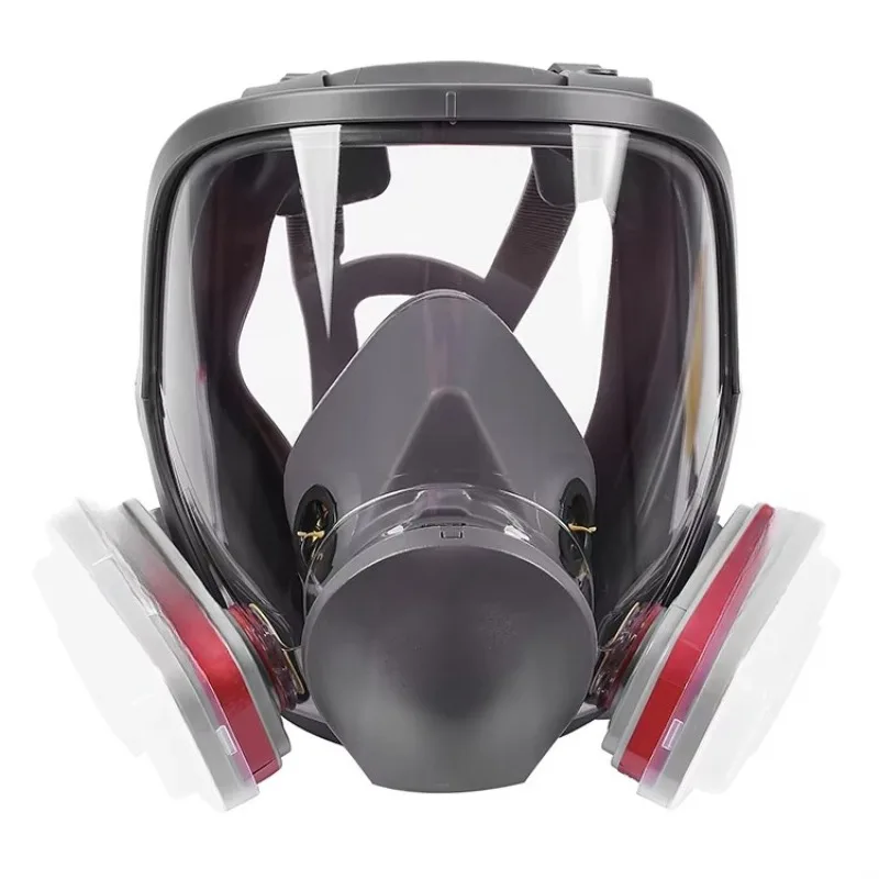 Silicone Full Facepiece Respirator Reusable 6800 Gas Mask with Complete Respiratory Protection and Dust Filter KN95 Model
Silicone Full Facepiece Respirator Reusable 6800 Gas Mask with Complete Respiratory Protection and Dust Filter KN95 Model