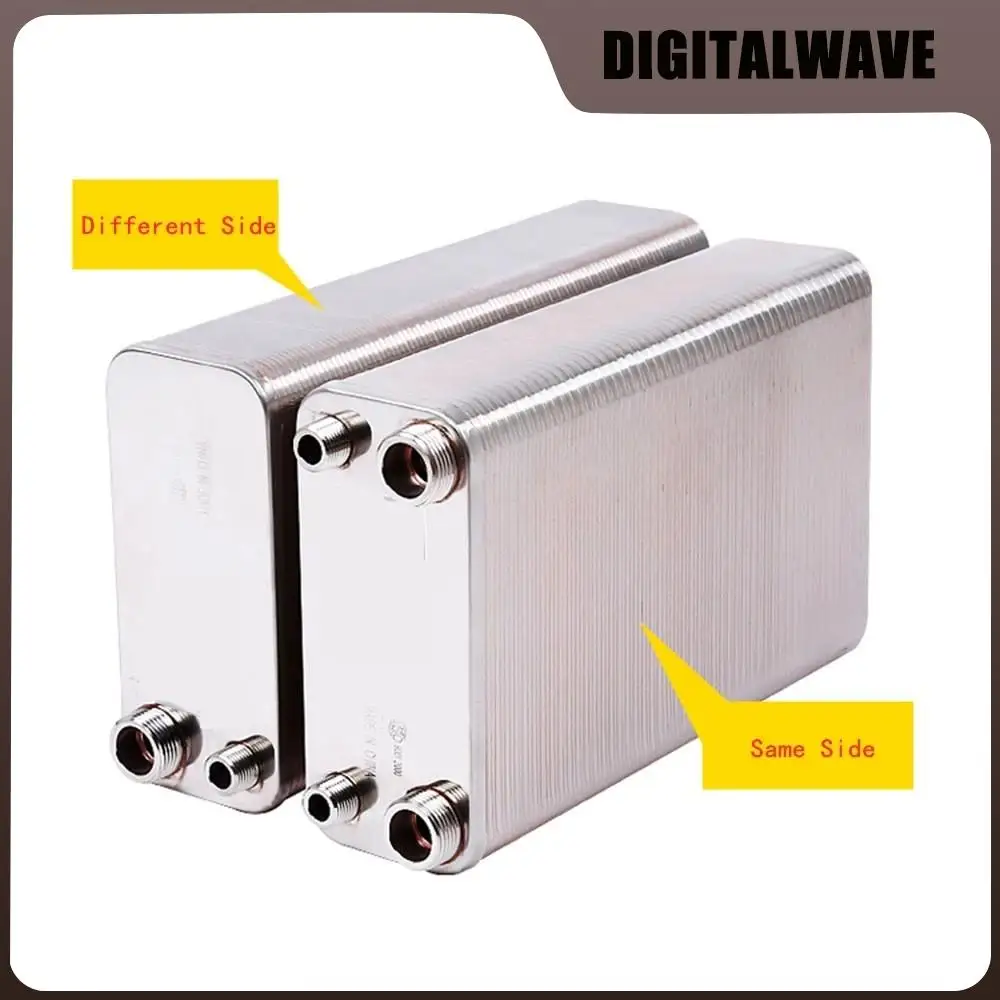 120 Plates brazed plate heat exchanger Beer Wort Chiller Cooler Home Brewing Beer plate type water heater SUS304
120 Plates brazed plate heat exchanger Beer Wort Chiller Cooler Home Brewing Beer plate type water heater SUS304