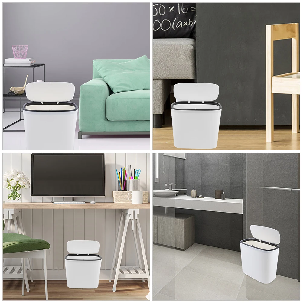 Large Capacity Plastic Garbage Can Bathroom Bedroom Kitchen Trash Bin Container Simple Design Strong Bearing
Large Capacity Plastic Garbage Can Bathroom Bedroom Kitchen Trash Bin Container Simple Design Strong Bearing
