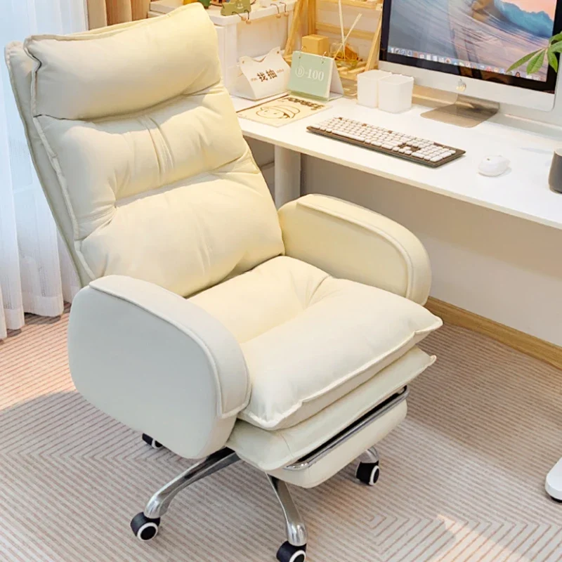 Dinning Nordic Office Chair Footrest Arm Bar Comfortable Cushion Barber Computer Office Chair Makeup Muebles Trendy Furniture
Dinning Nordic Office Chair Footrest Arm Bar Comfortable Cushion Barber Computer Office Chair Makeup Muebles Trendy Furniture