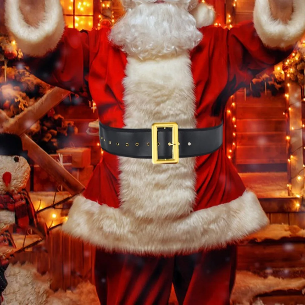 Halloween Santa Claus Belt Stage Performance Fancy Dress Xmas Wide Waist Belt PU Costume Accessories Men's Christmas Belt
Halloween Santa Claus Belt Stage Performance Fancy Dress Xmas Wide Waist Belt PU Costume Accessories Men's Christmas Belt