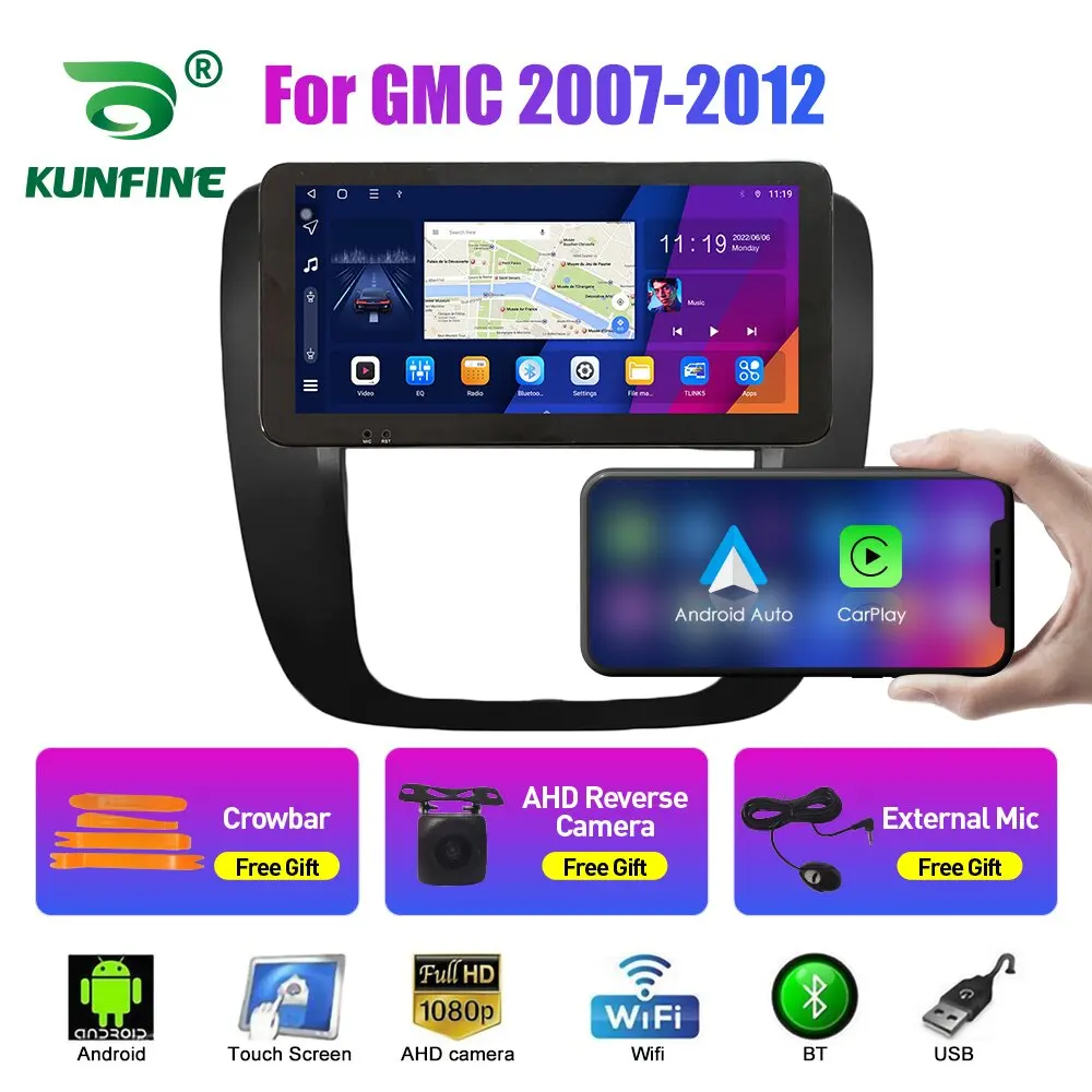 10.33 Inch Car Radio For GMC 2007-2012 2Din Android Octa Core Car Stereo DVD GPS Navigation Player QLED Screen Carplay
10.33 Inch Car Radio For GMC 2007-2012 2Din Android Octa Core Car Stereo DVD GPS Navigation Player QLED Screen Carplay