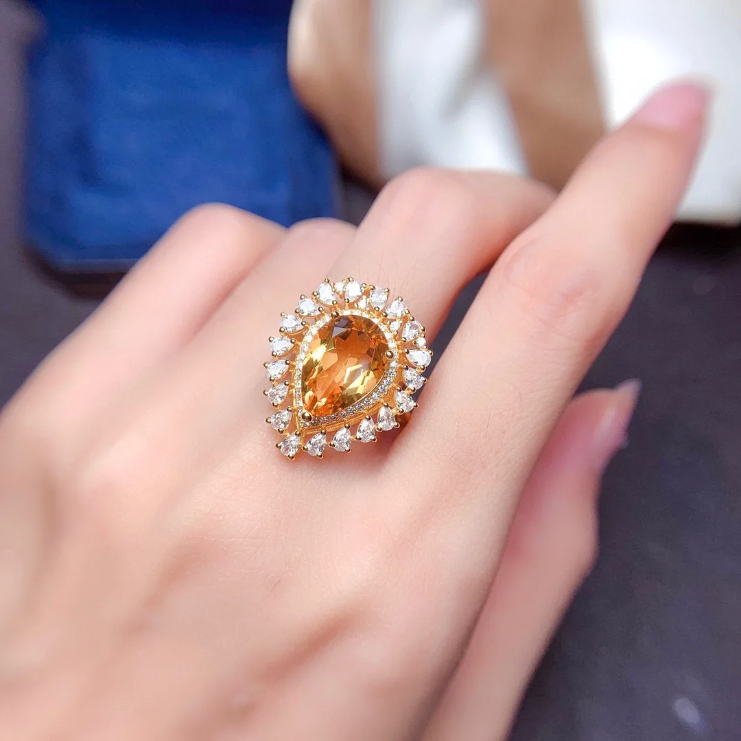 Ele Luxury Faion Yellow Crystal Ring for Women Luy Diamond Plated 8K Color Gem Ring Sli Accory Fre out
Ele Luxury Faion Yellow Crystal Ring for Women Luy Diamond Plated 8K Color Gem Ring Sli Accory Fre out
