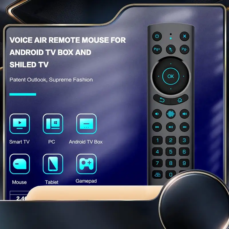G20S PRO BT5.0 2.4G Wireless Smart Voice Air Mouse Gyroscope IR Learning Backlit Remote Control For Android TV BOX-N34R
G20S PRO BT5.0 2.4G Wireless Smart Voice Air Mouse Gyroscope IR Learning Backlit Remote Control For Android TV BOX-N34R