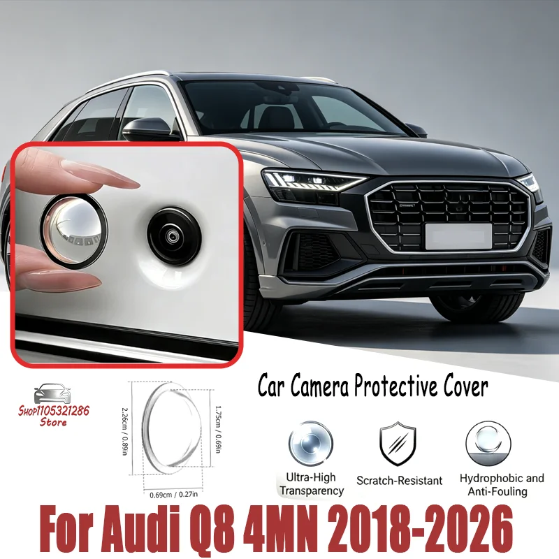 360 Reverse Cam Cover For Audi Q8 4MN 2018-2026 Anti-Scratch HD PC Lens Protector, Waterproof Easy Install Car Accessories
360 Reverse Cam Cover For Audi Q8 4MN 2018-2026 Anti-Scratch HD PC Lens Protector, Waterproof Easy Install Car Accessories