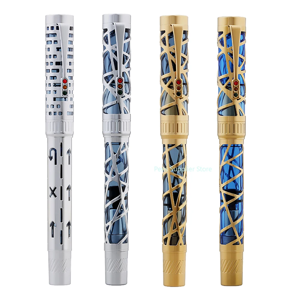 Majohn T6 Piston Fountain Pen EF/F Nib, Acrylic& Skeleton Hollow Metal Writing Gift Pen
Majohn T6 Piston Fountain Pen EF/F Nib, Acrylic& Skeleton Hollow Metal Writing Gift Pen