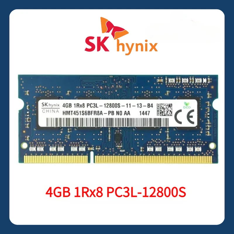 SK hynix 4 ГБ 1Rx8 PC3L 12800S DDR3 1600 МГц SO-DIMM Оперативная память для ноутбука 4G
SK hynix 4 ГБ 1Rx8 PC3L 12800S DDR3 1600 МГц SO-DIMM Оперативная память для ноутбука 4G