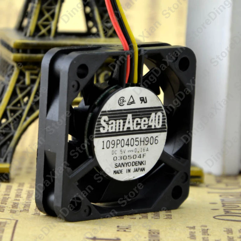 l 1PCS USB Industrial Chassis Fan For SANYO 109P0405H906 | 5V 0.16A 40×40×10mm 4CM
l 1PCS USB Industrial Chassis Fan For SANYO 109P0405H906 | 5V 0.16A 40×40×10mm 4CM