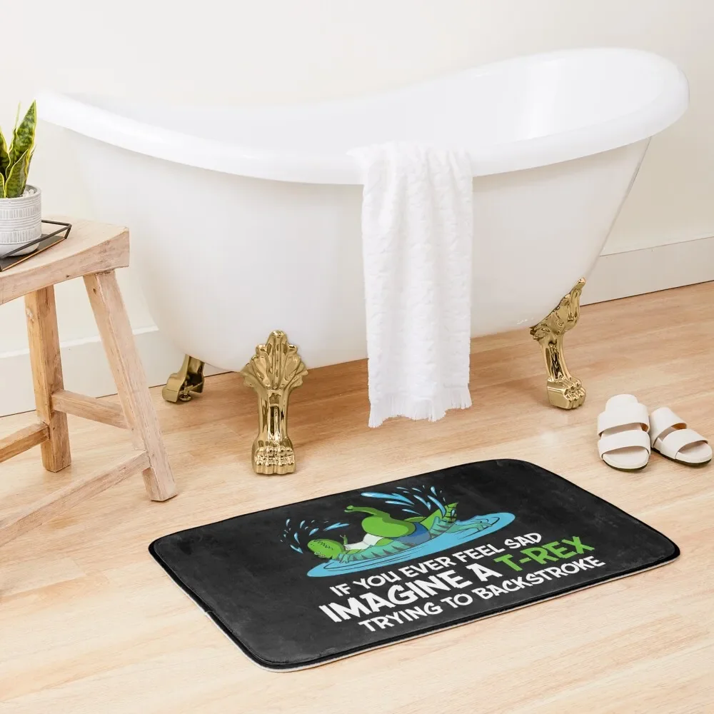 T-Rex Dinosaur Hates Backstroke Swimming Bath Mat Kit Bathroom Carpets For Bathrooms Anti Slip Bath Stickers Mat
T-Rex Dinosaur Hates Backstroke Swimming Bath Mat Kit Bathroom Carpets For Bathrooms Anti Slip Bath Stickers Mat
