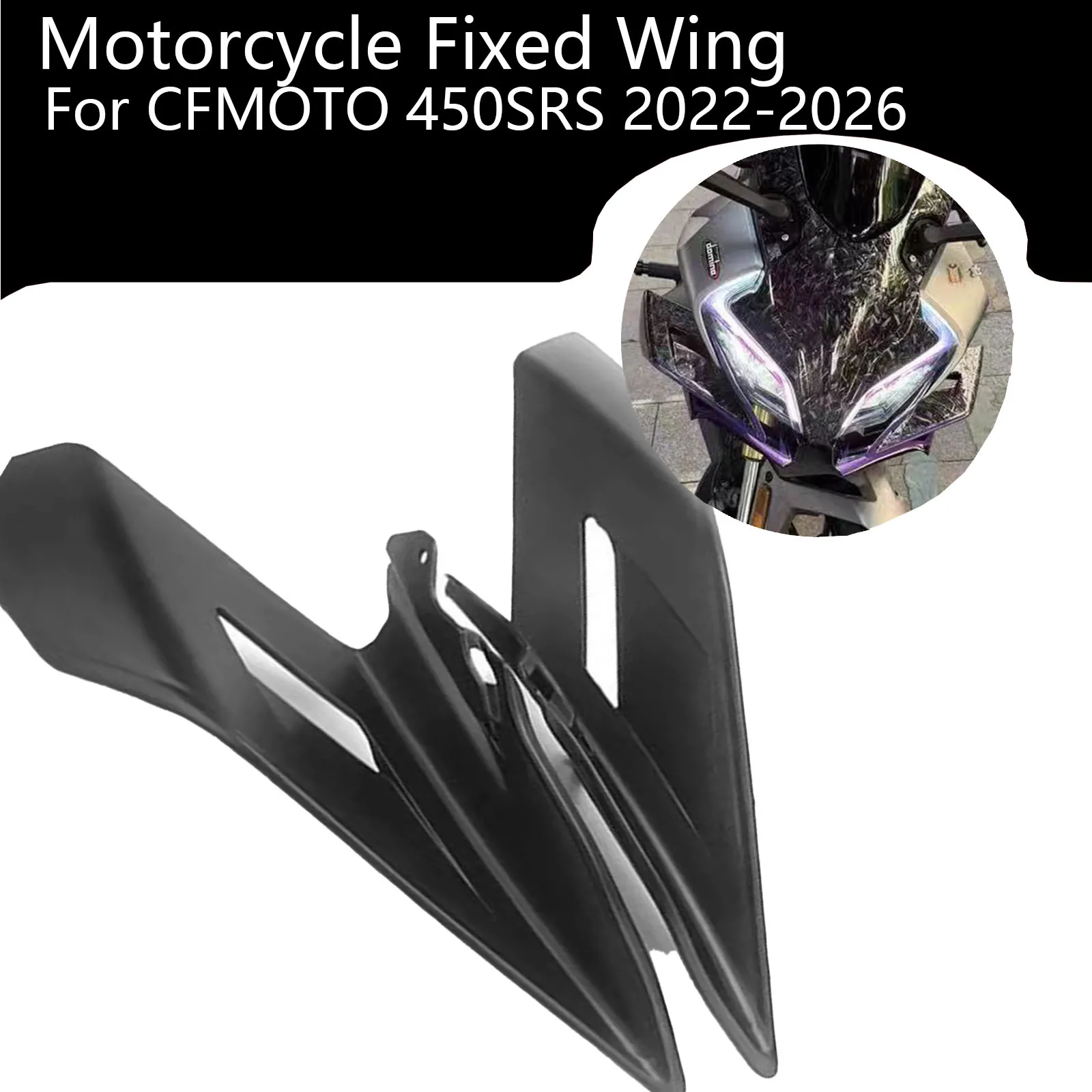 Motorcycle Mirrors Front Fairing For CFMOTO 450SR 450 SR 2022-2026 Winglets Aerodynamic Wing Side Wings Spoiler Fairing
Motorcycle Mirrors Front Fairing For CFMOTO 450SR 450 SR 2022-2026 Winglets Aerodynamic Wing Side Wings Spoiler Fairing