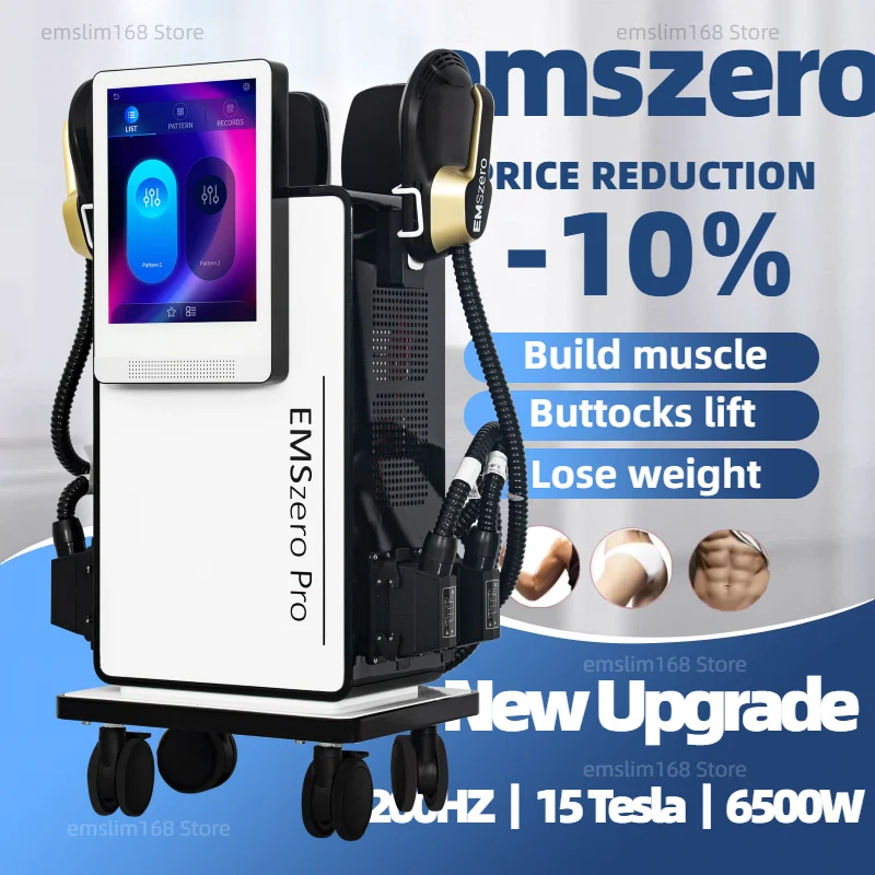 Neo EMSzero Nova 6500W Body Shaping Apparatus Electric Stim Fat Elimination Muscle Toning for Health Fitness Beauty
Neo EMSzero Nova 6500W Body Shaping Apparatus Electric Stim Fat Elimination Muscle Toning for Health Fitness Beauty