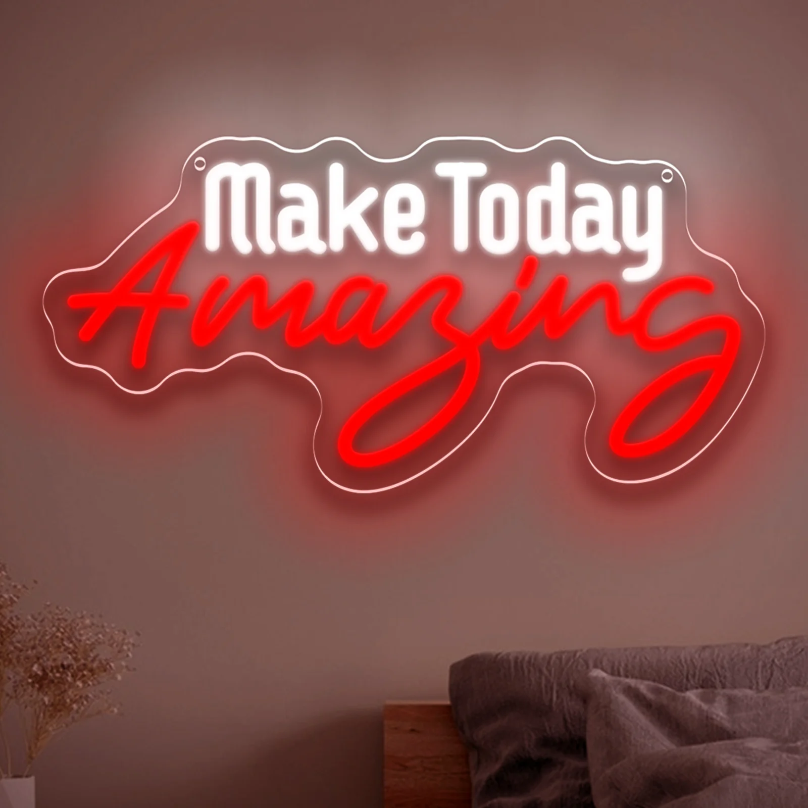MakeTeday Amazing Neon Sign Color Blocking LED Neon Light for Bedroom Man Cave Party Store Wall Decor USB Dimmable Festival Gift
MakeTeday Amazing Neon Sign Color Blocking LED Neon Light for Bedroom Man Cave Party Store Wall Decor USB Dimmable Festival Gift