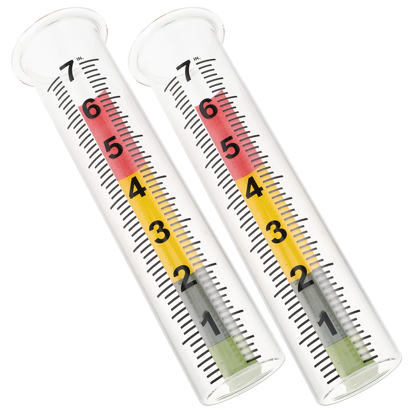 2pcs Reusable Rain Gauge Outdoor Decorative Rain Gauge With Clear Scale Accurate Rain Measurement Tool Freeze Proof Glass Tube
2pcs Reusable Rain Gauge Outdoor Decorative Rain Gauge With Clear Scale Accurate Rain Measurement Tool Freeze Proof Glass Tube