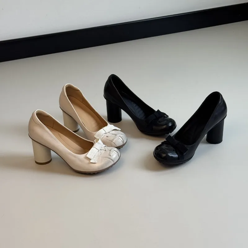Retro Women's Mary Jane Shoes Fashion Round Head High Heels for Woman Exquisite Lolita Casual Shoes Designer Shoes Zapatos Mujer
Retro Women's Mary Jane Shoes Fashion Round Head High Heels for Woman Exquisite Lolita Casual Shoes Designer Shoes Zapatos Mujer