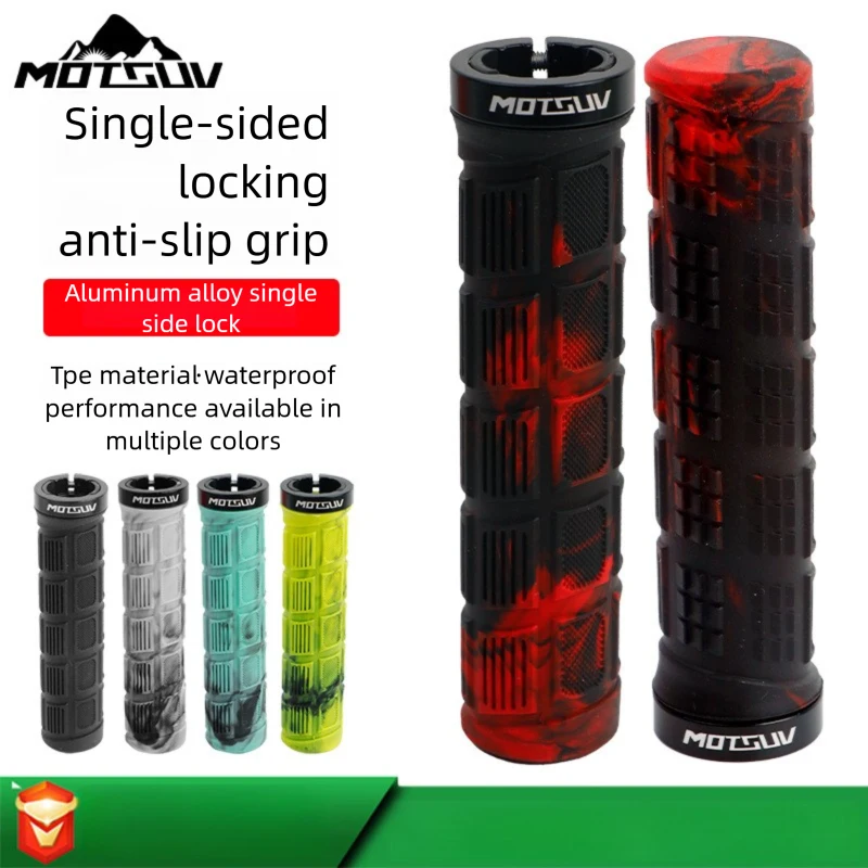 Bike Handlebar Grips, 1 Pair Dual Color Lock-On Aluminum Rubber Anti-Slip Shock Absorbing Ergonomic MTB Road Cycling Parts
Bike Handlebar Grips, 1 Pair Dual Color Lock-On Aluminum Rubber Anti-Slip Shock Absorbing Ergonomic MTB Road Cycling Parts