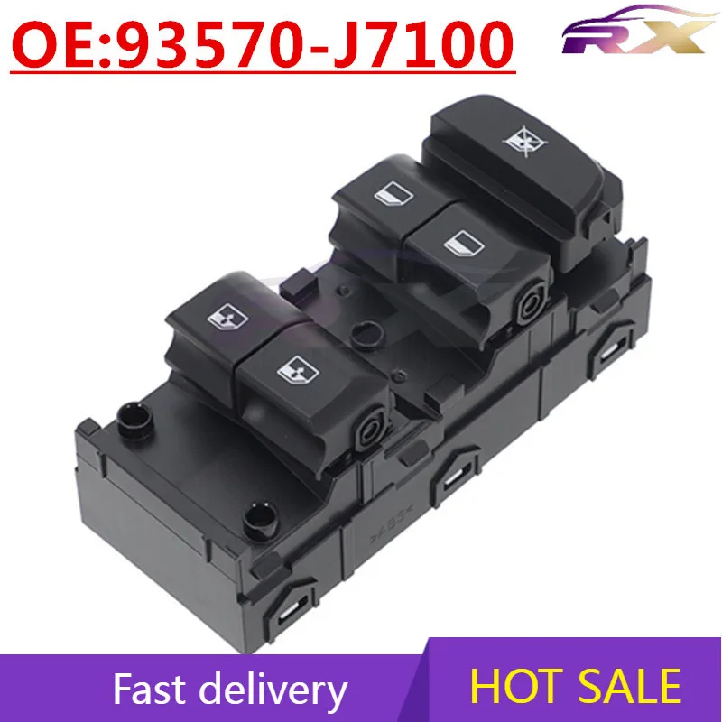 OEM:93570-J7100 Suitable For 2018-2022 Kia Ceed Auto Parts Window Lift Switch Powered Windows Control Switch
OEM:93570-J7100 Suitable For 2018-2022 Kia Ceed Auto Parts Window Lift Switch Powered Windows Control Switch