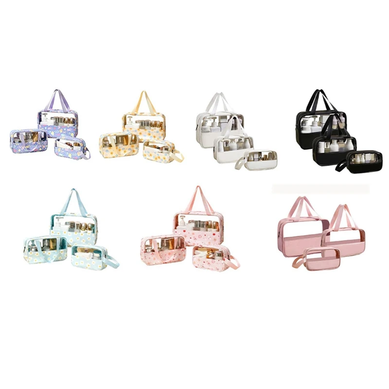 Travel Toiletry Bag, Clear Toiletry Bag Set, 3 Pcs Toiletry Bag For Skincare Products, Portable Wash Bag Shower Bag
Travel Toiletry Bag, Clear Toiletry Bag Set, 3 Pcs Toiletry Bag For Skincare Products, Portable Wash Bag Shower Bag