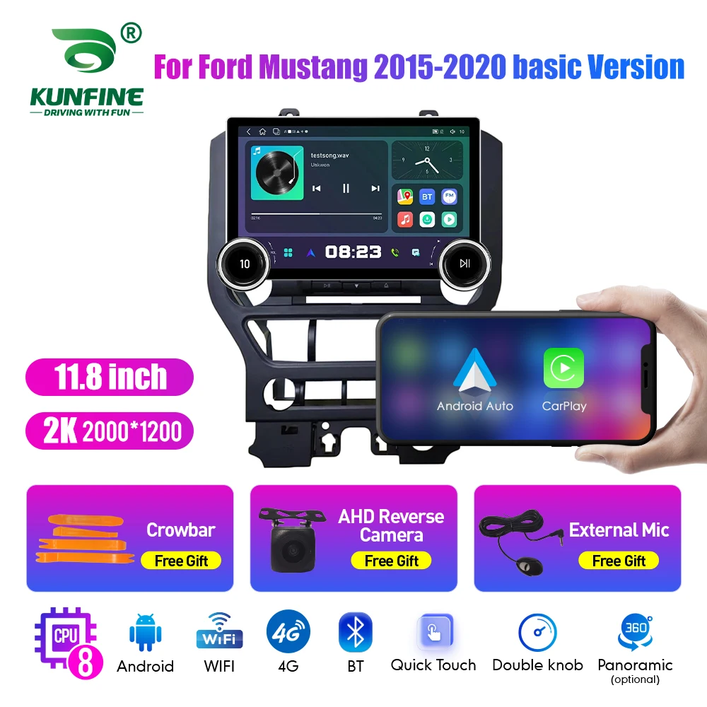 11.8 Inch 2K Double Knobs 2 Din Car Radio For Honda Mustang 2015-2020 Car Radio DVD Multimedia Video Player Android Auto Carplay
11.8 Inch 2K Double Knobs 2 Din Car Radio For Honda Mustang 2015-2020 Car Radio DVD Multimedia Video Player Android Auto Carplay