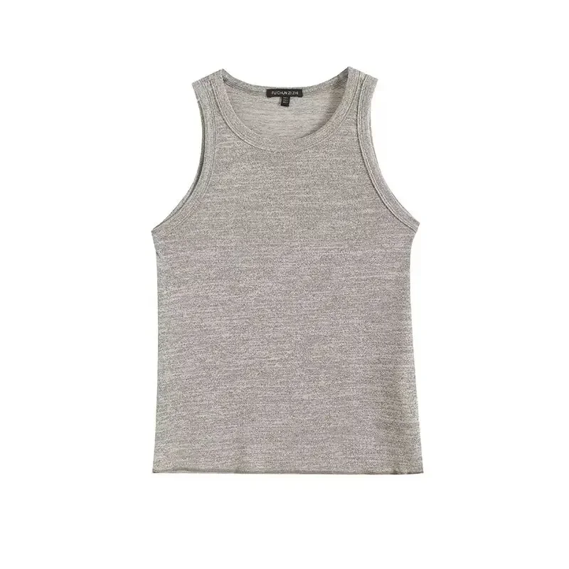 Women's 2024 Fashion New Casual Joker Vest Retro Sleeveless Round Neck Wide Shoulder Strap Vest Chic Top.
Women's 2024 Fashion New Casual Joker Vest Retro Sleeveless Round Neck Wide Shoulder Strap Vest Chic Top.