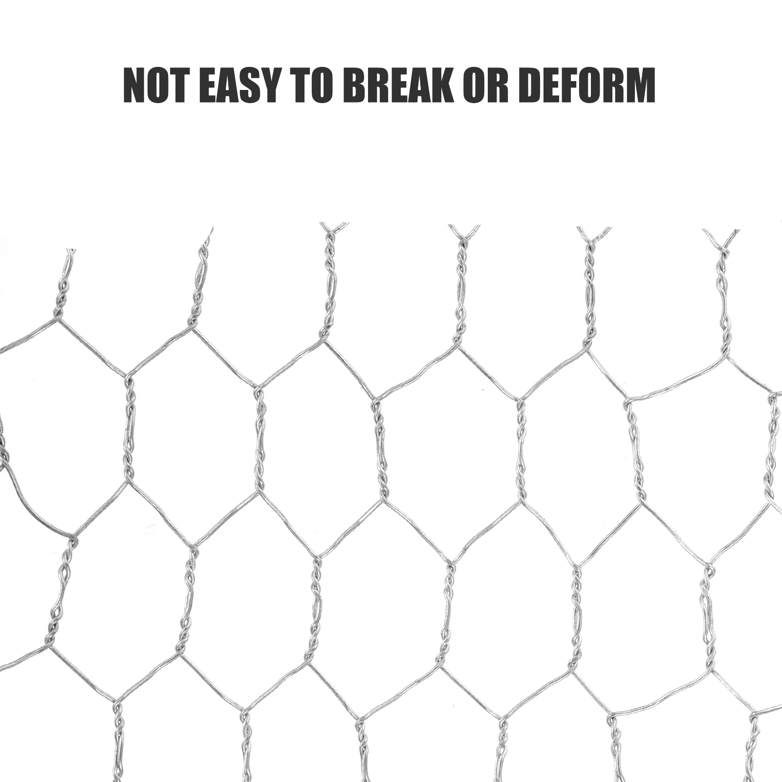 3 Pieces Galvanized Hexagonal Mesh Decorations Poultry Fence Netting Chicken Fence Net Home Farm Garden Use
3 Pieces Galvanized Hexagonal Mesh Decorations Poultry Fence Netting Chicken Fence Net Home Farm Garden Use