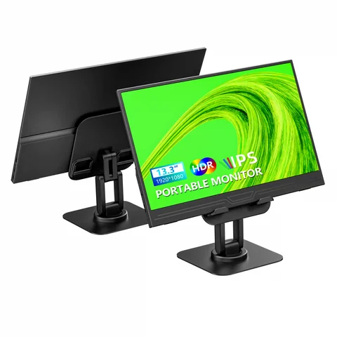 VEOUT 13.3 inch  portable monitor 16:9  1920*1200P IPS ,USB-C/HDMI,FreeSync 0.3" Ultra-Slim,Kickstand,for Gaming,Travel&Office