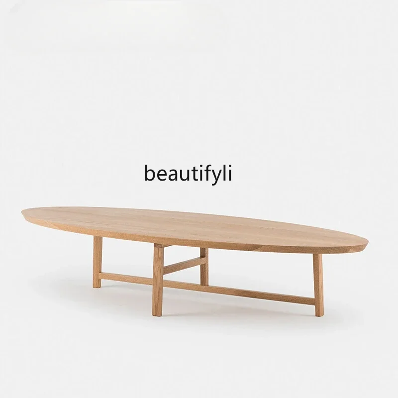 zzSolid Wood Oval Coffee Table Nordic Simple Designer Home Living Room Tea Table Japanese Style Log Style Table furniture
zzSolid Wood Oval Coffee Table Nordic Simple Designer Home Living Room Tea Table Japanese Style Log Style Table furniture
