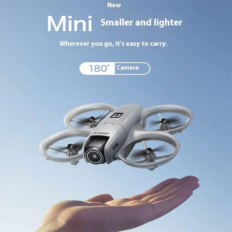 D16 Mini Drone for Kids with 4K HD Camera,20min Long Flight Obstacle Avoidance, Foldable RC Quadcopter Toy for Boys Girls Flying
D16 Mini Drone for Kids with 4K HD Camera,20min Long Flight Obstacle Avoidance, Foldable RC Quadcopter Toy for Boys Girls Flying