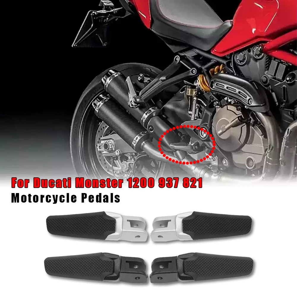After Footpegs Pedals with Rubber Cover For DUCATI Monster 1200 1200s 821 937 SP Plus Motorcycle Rear Footrests Foot Pegs Parts
After Footpegs Pedals with Rubber Cover For DUCATI Monster 1200 1200s 821 937 SP Plus Motorcycle Rear Footrests Foot Pegs Parts