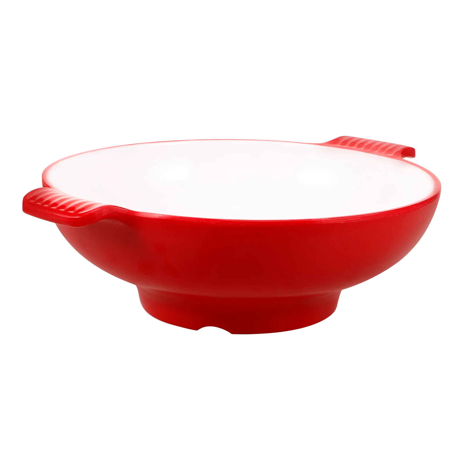 Double Handle Bowl Large Reusable Plastic Ramen Bowl Deep Food Serving Dish Kitchen Tableware For Home Restaurant
Double Handle Bowl Large Reusable Plastic Ramen Bowl Deep Food Serving Dish Kitchen Tableware For Home Restaurant