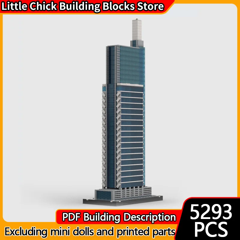 Модель City Street View MOC, строительные кирпичи, технологический центр, модульная технология, детские праздничные подарки, сборный игрушечный костюм
Модель City Street View MOC, строительные кирпичи, технологический центр, модульная технология, детские праздничные подарки, сборный игрушечный костюм