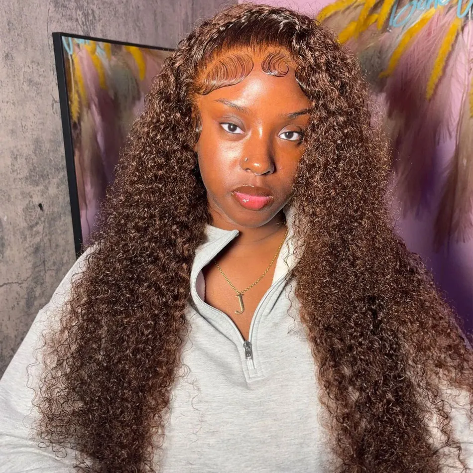 38 дюймов # 4 Шоколадно-коричневых человеческих волос Парик Глубокая волна 13x6 Hd Парик фронтальной части шнурка 200% Плотность воды Волна Вьющийся коричневый парик человеческих волос
38 дюймов # 4 Шоколадно-коричневых человеческих волос Парик Глубокая волна 13x6 Hd Парик фронтальной части шнурка 200% Плотность воды Волна Вьющийся коричневый парик человеческих волос