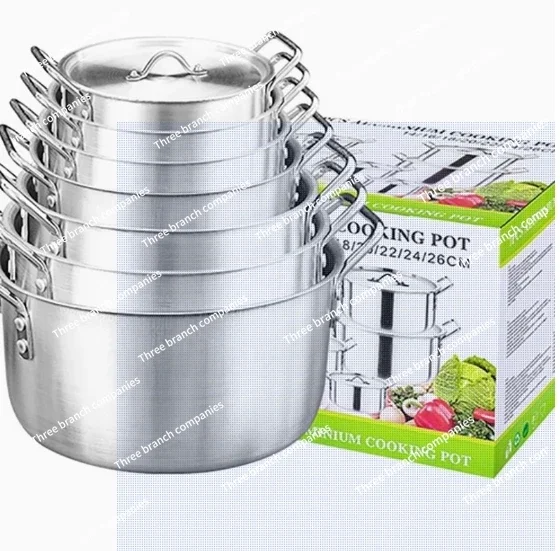 Cast Aluminum Cookware Set of 7 Piece Cooking Pot Set Non Stick Home Kitchen Aluminum 
Cast Aluminum Cookware Set of 7 Piece Cooking Pot Set Non Stick Home Kitchen Aluminum