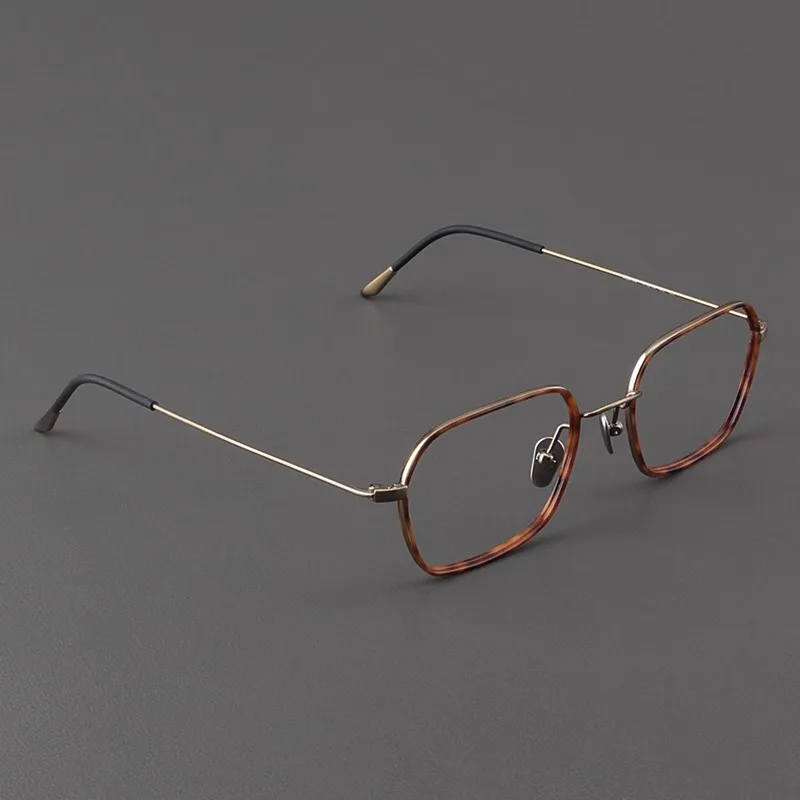 Pure Titanium Frames Men Tortoiseshell Eyes Myopia Small Square Frame Slim Edge Ultra Light Frame Women Prescription Eyeglasses
Pure Titanium Frames Men Tortoiseshell Eyes Myopia Small Square Frame Slim Edge Ultra Light Frame Women Prescription Eyeglasses